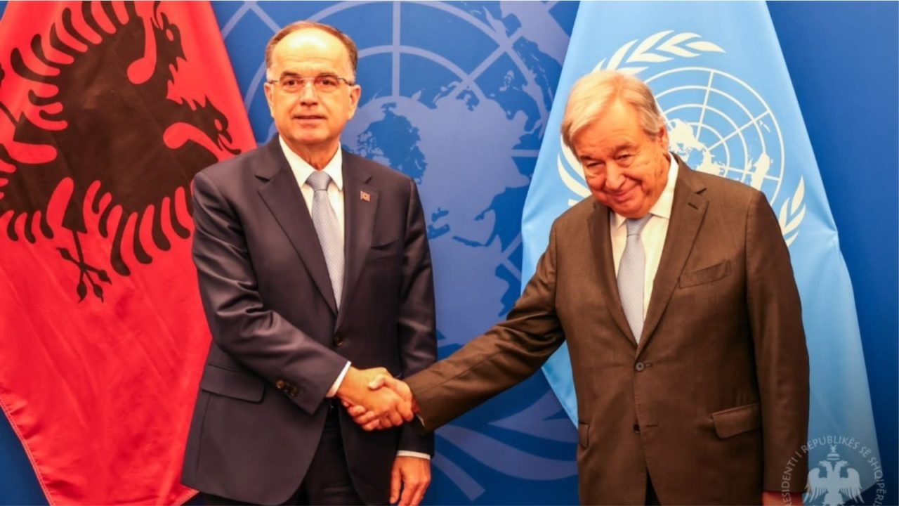 Begaj takon Guterres  Shqipëria faktor stabiliteti jo vetëm në Ballkanin Perëndimor